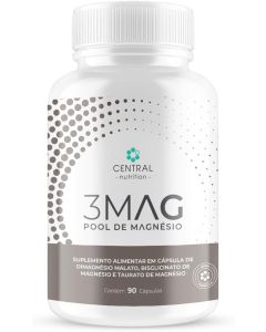 3Mag Pool Magnésio Dimalato Bisciglinato - Central Nutrition