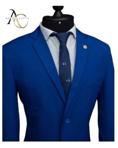 Terno Microfibra Corte Italiano Slim Masculino 42 ao 60-Gabardine Navy-46