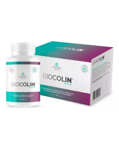 BIOCOLIN® - HAIR - 60 cápsulas 500mg Central Nutrition