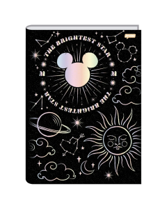 Caderno Brochura Universitário Capa Dura 80 Folhas Mickey Arts Magic Jandaia - Modelo 1