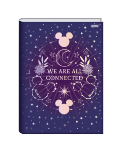 Caderno Brochura Universitário Capa Dura 80 Folhas Mickey Arts Magic Jandaia - Modelo 4