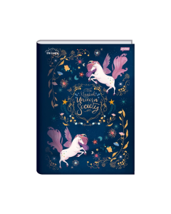 Caderno Brochura Universitário Capa Dura 80 Folhas Dream Jandaia - Modelo 4