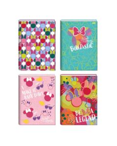 Caderno Brochura Minnie Arts Capa Dura 80 Folhas Jandaia