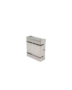 Arandela Slim Capella Inox 304 - Com Lampada De Led