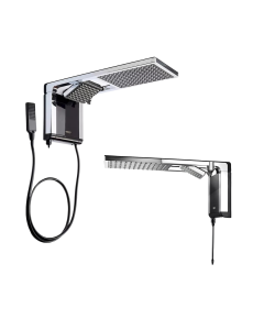 Chuveiro Elétrico Lorenzetti Acqua Ultra Duo Preto Cromado 6800W 220V