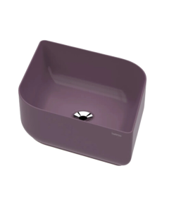 Cuba Retangular de Apoio Sofi 38cm Badenza Cassis