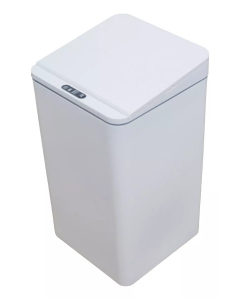 Lixeira Inteligente Automática Sensor Presença 9l Branca