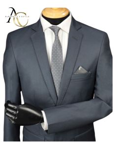 Terno Poliviscose Corte Italiano Slim Masculino 42 ao 60-Titanio-54
