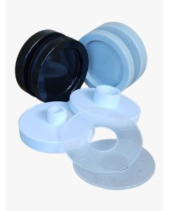 Concha Box Slim para Vidros de 6 a 8mm - Resina Sintética com Proteção UV