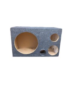 Caixa de Som Automotiva Trio para 1 Alto-Falante de 12" 45L