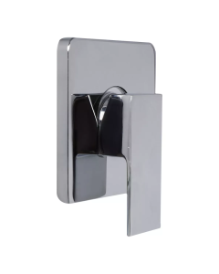 Misturador Monocomando para Chuveiro Quadrado Cromado