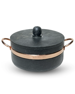 Panela De Pedra Sabão Reto-2L