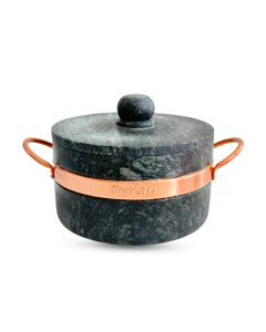 Panela De Pedra Sabão Reto-1,5L