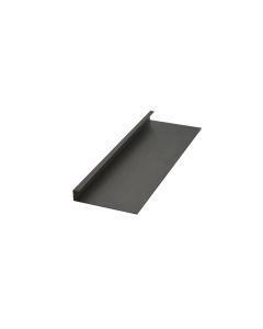 Rodapé Invertido para LED 2m x 10cm Aba de 2cm - Inox 304