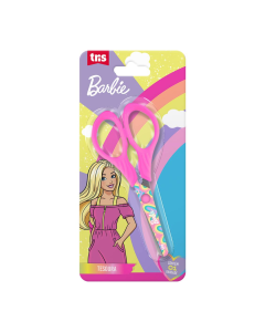 Tesoura Escolar 13cm sortida Barbie Mattel Tris BT 1 UN