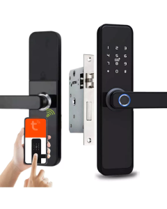 Fechadura Digital Wi-Fi Tuya APP com Biometria e Senha